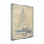 Toile d'extérieur «Yacht Blueprint I» de Prudenville Ethan Harper-87945829