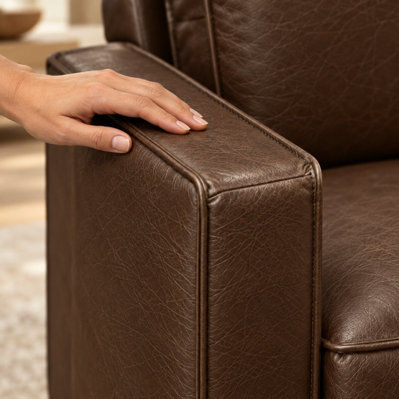 Fauteuil pivotant Soho, Berkshire Cuero