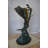 Bobb Sailfish-large jumping, with small fish Bronze Statue
