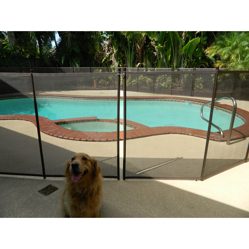Brown Vinyl Fencing