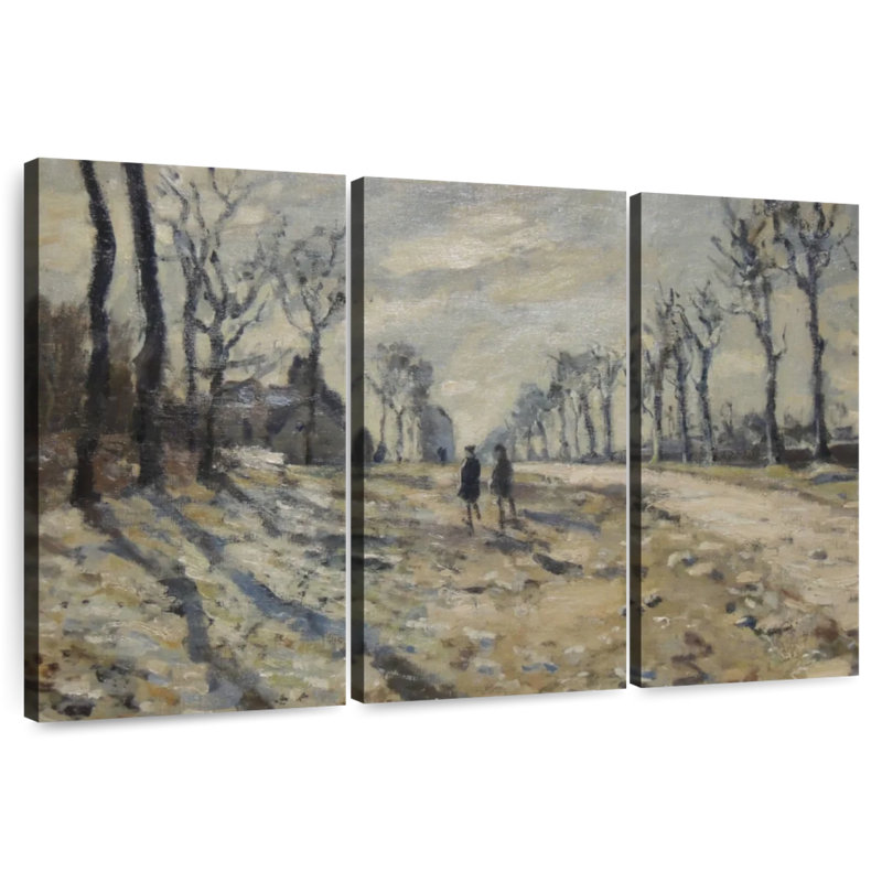 Alvord neige au coucher du soleil, H 20 po x l 33 po