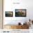 Banff Mountain Sunset Canvas Print-102691793
