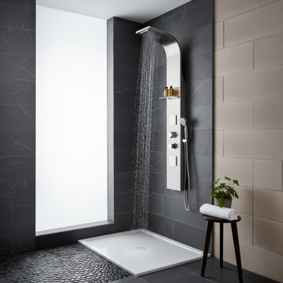 Niagara 64'' Shower Panel with Fixed Shower Head