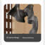 Grande sculpture 16,5 "haut de gamme en pierre de taihu noire-489831306