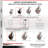 Kingpinless High Temp Phenolic Swivel Caster