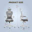 Chaise de bureau, chaise de travail Mauriyah-98440771-98440772