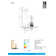 Lakey Marble Plug-in Armed Sconce