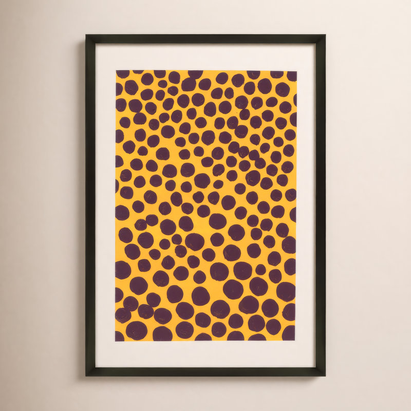 Navi Maroon on Pumpkin par Michela Sorrentino - Peinture, Noir, H 20 po x l 14 po x P 1,25 po