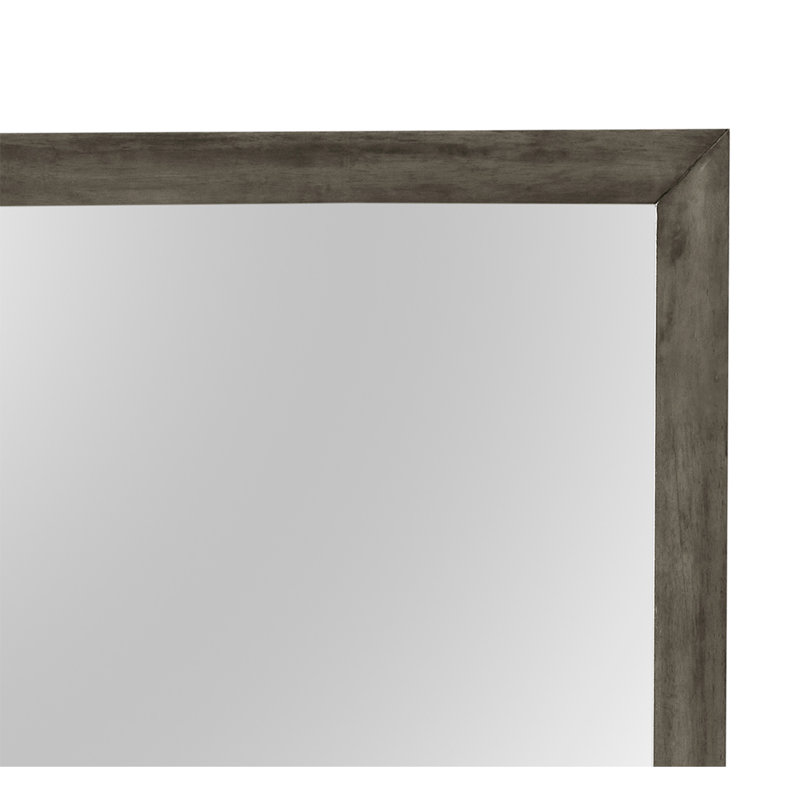 Miroir mural élégant et fonctionnel pour chaque pièce, rehaussant l'esthétique de l'espace, Gris