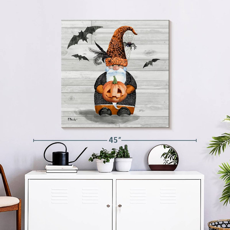 Gnome d'Halloween Lelend I, H 30 po x l 30 po