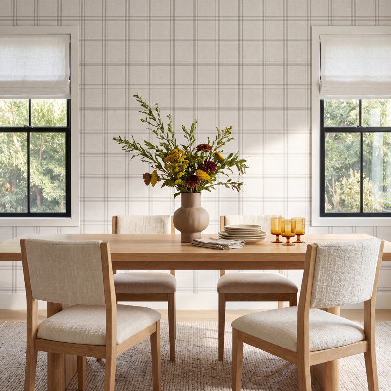 Reavis Plaid Roll, Light Dove