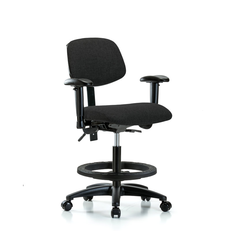 Chaise de dessin, Noir, Roulettes, Non inclus