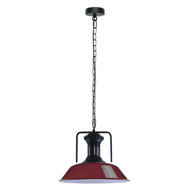 Tom 1 - Light Single Pendant, Burgundy