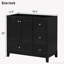 Base de meuble-lavabo simple 35,4 po seulement-101803599