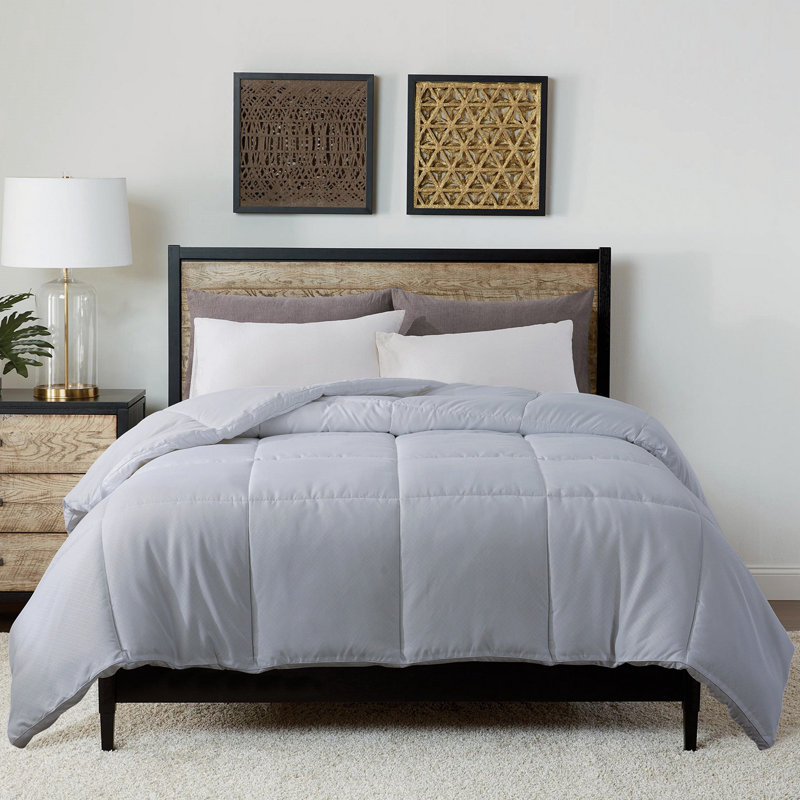 Édredon en duvet synthétique polyester toutes saisons, Double / grand