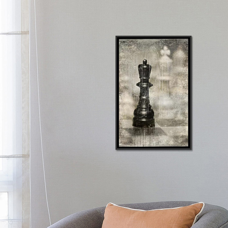 «Checkmate I» par Russell Brennan - Estampe numérique sur toile tendue avec châssis, H 26 po x l 18 po x P 1,5 po