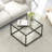 Bailei Glass Top Coffee Table-1191825696