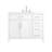 Tremolo 42" Single Bathroom Vanity With Engineered Marble Top-236984517-253514270