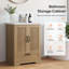Freestanding Standard Single Vanity Bathroom Vanity With Ceramic Top-1592660397