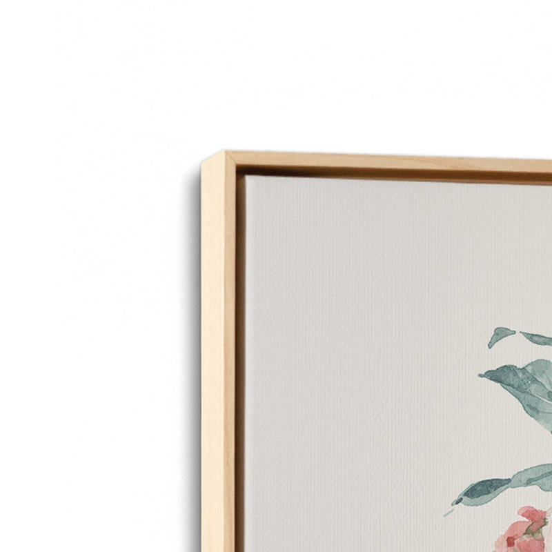 Impression sur toile Summe, Impression encadrée sans passe-partout, Érable, H 13,5 po x l 13,5 po