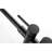 Matte Black Tub Filler With Handheld Shower And 360 Degree Rotatable Stand, Dependable Stainless Steel, Floor Mounted Bathtub Faucet Tap Head,-117060445