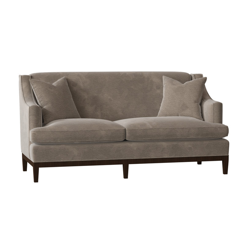 Cardiff Loveseat, Café, Grayson Navy