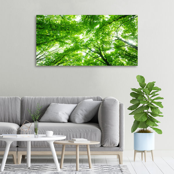 Alpen Home Green Forest - Wrapped Canvas Art Prints | Wayfair.co.uk