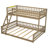 Kids Twin XL / Full XL Over Queen Bunk Bed