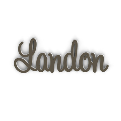 Lettres personnalisées Landon