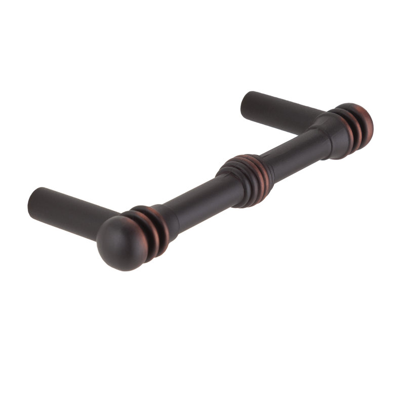 Charlotte 3-1/4" Oil Rubbed Bronze Bar Pull, Oil Rubbed Bronze, 3.25"