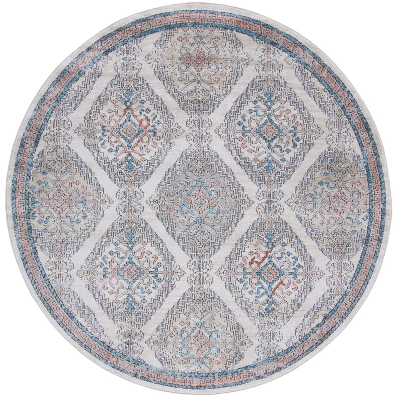 Domenic 800 Performance Oriental Rug, Round 6'7"