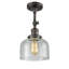 Appliquee à bras 1 lumières bell Adalhard-25611831