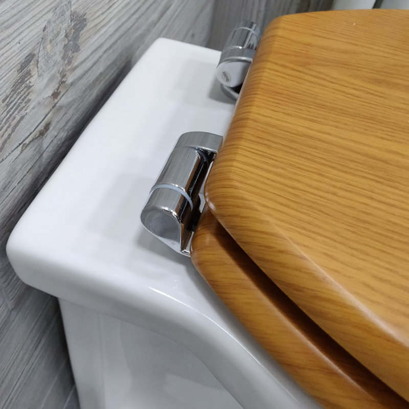 Courtez Soft Close Round Standard Toilet Seat