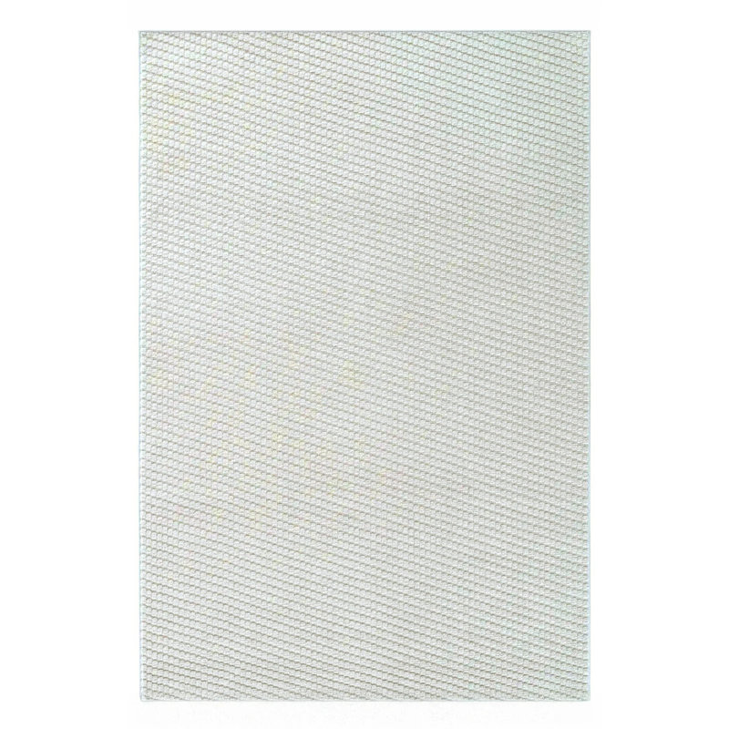 Teri Beige Non-Slip Based Bohemian Decorative Soft Carpet, Rectangulaire 3 pi x 4 pi