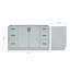 ARIEL Kelly 60 Single Bathroom Vanity Base Only-1784049718