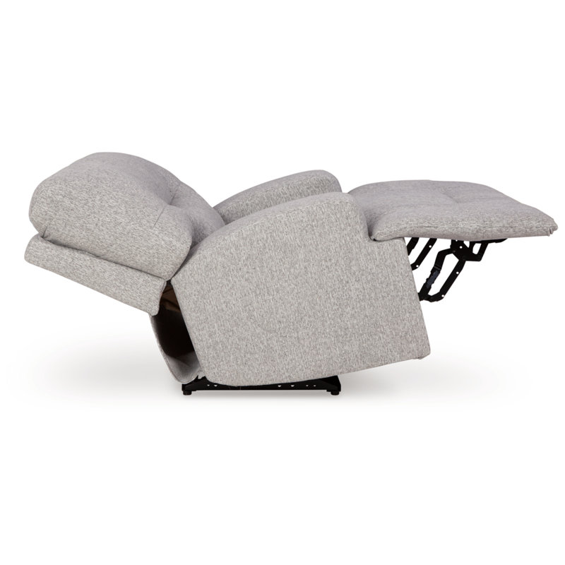 Fauteuil inclinable électrique surdimensionné Acklen, Gris