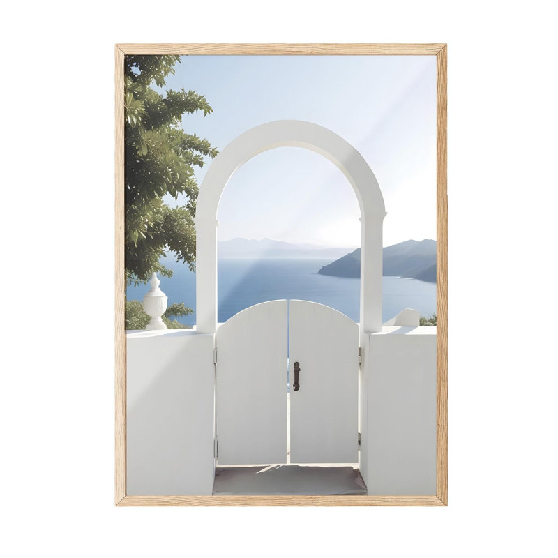 Peinture décorative encadrée