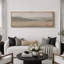 «Green Tan Mountain Landscape», art mural neutre, impression numérique sur toile giclée sur toile-111654027-111654028