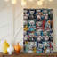 Toile «A Vibrant Densely Packed Brage Brims With Styled Bears», art mural unique orné d'une toile éclectique-1130373596