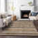 Premium Machine Washable Prisco Chocolate Rug