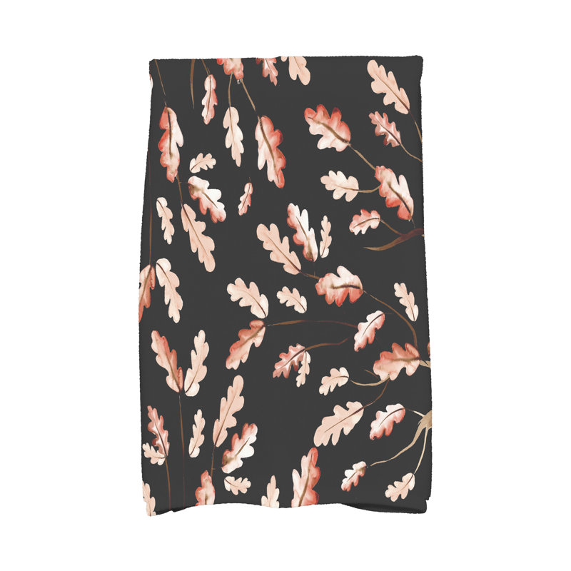 Serviette de chêne sauvage à main sauvage Lanz, Noir