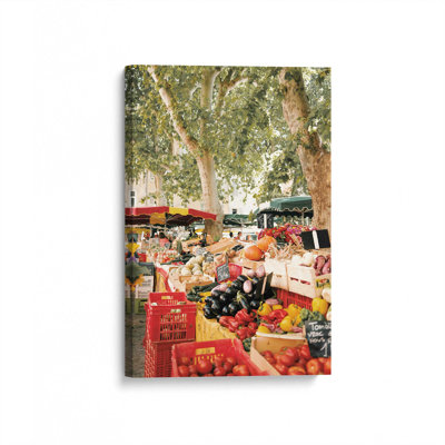 Market Treasures Canvas Print