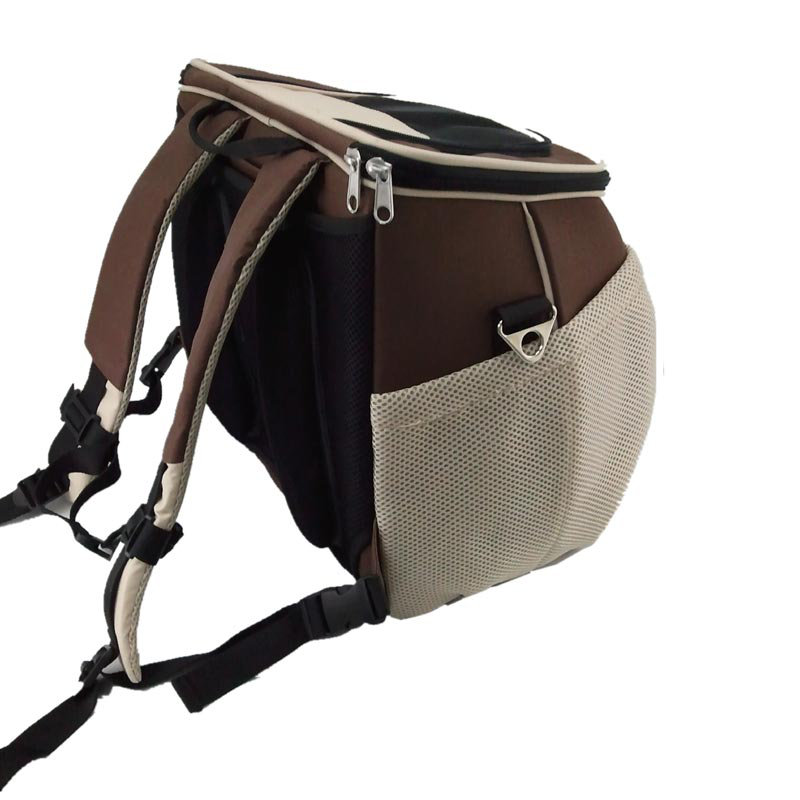 Porte-bébé sac à dos Varnell, Petit (H 13 po x l 11 po x P 16 po), Brun