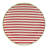Holiday Fun Canape Plate, 6in asst