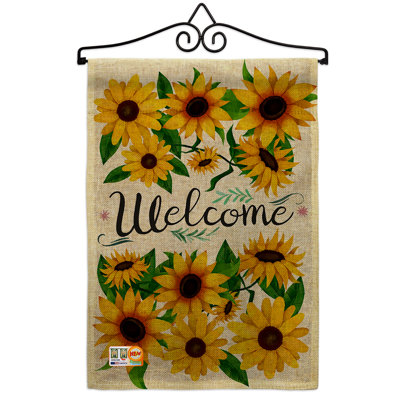 Tali Double Sided 18.5'' H x 13'' W Polyester Garden Flag