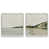 Cadre flottant en chrome poli