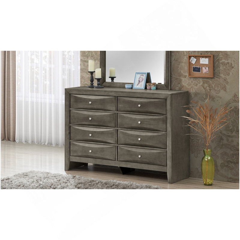 Commode Marilla G1505-D, gris, Gris