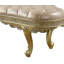 Banc rembourré luxueux