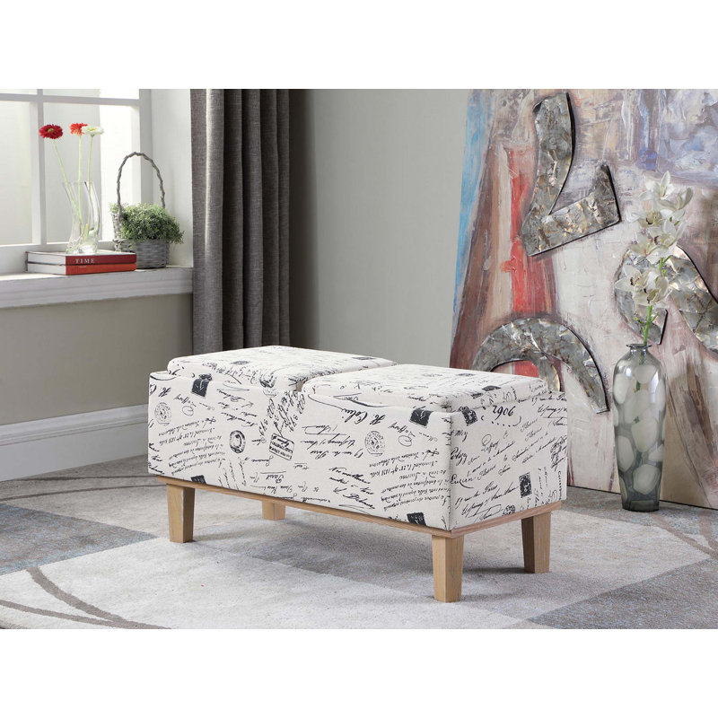 Banc de rangement, Beige