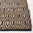 Arria Cape Cod Hand Woven Jute/Cotton Geometric Rug in Black/Natural-550184199